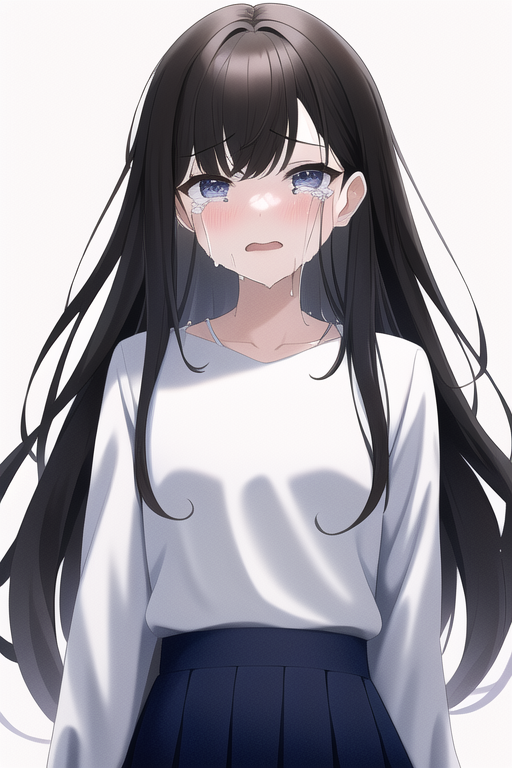 【NovelAI】crying(泣き顔)