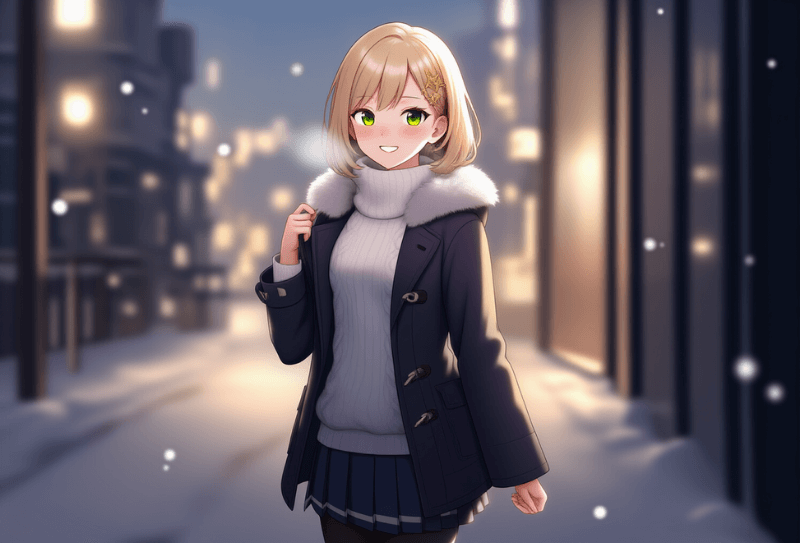 NovelAIで生成したイラスト