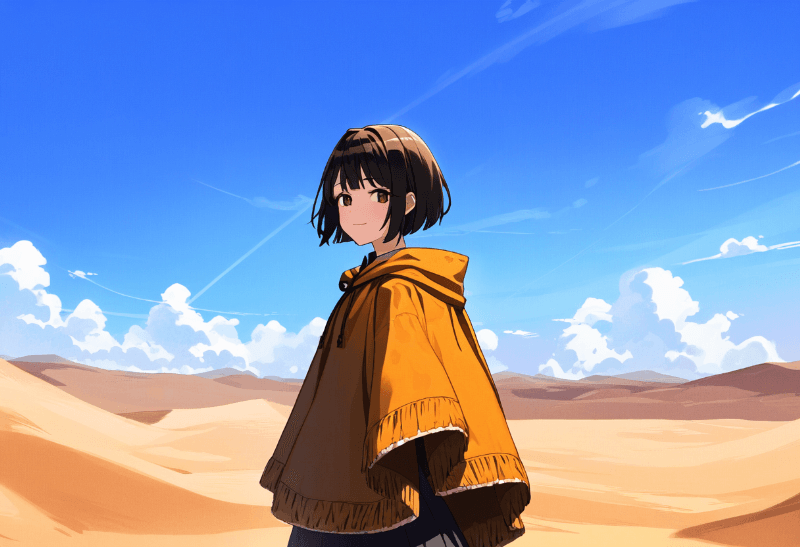 【背景の呪文】desert：砂漠