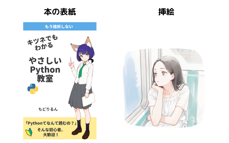 Stable Diffusionの利用シーン(本の表示や挿絵)