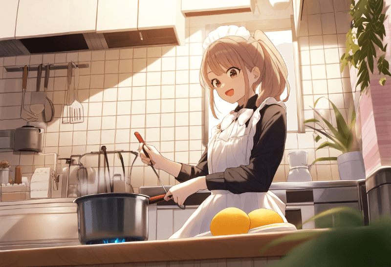 【背景の呪文】kitchen：キッチン