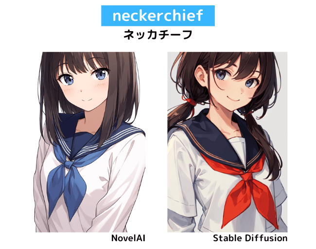 【服装の呪文】neckerchief：ネッカチーフ