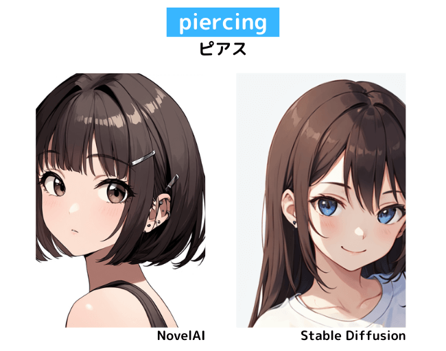 【服装の呪文】piercing：ピアス