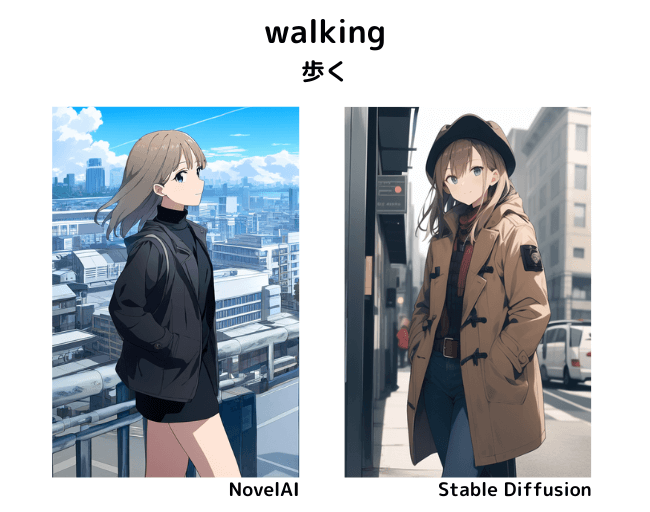 【呪文】walking：歩く