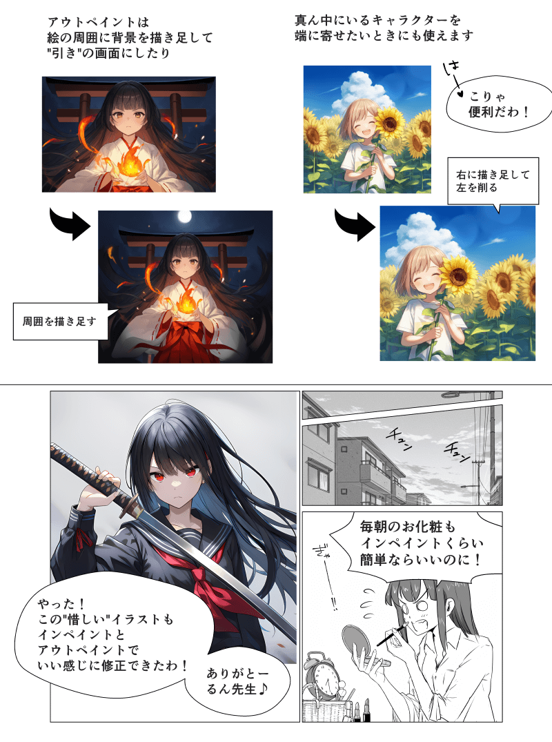「NovelAI発展テクニック」の解説漫画