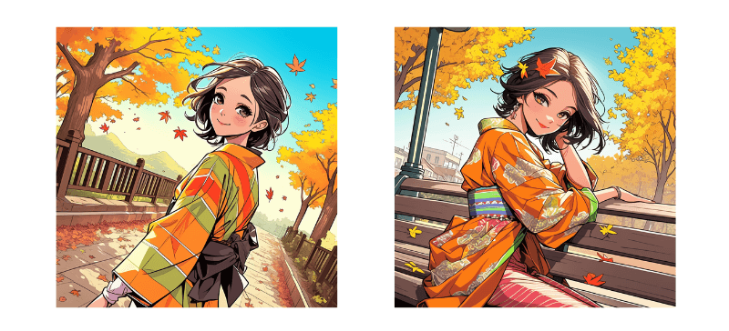 【にじジャーニー】スタイルIDを指定して生成したイラスト