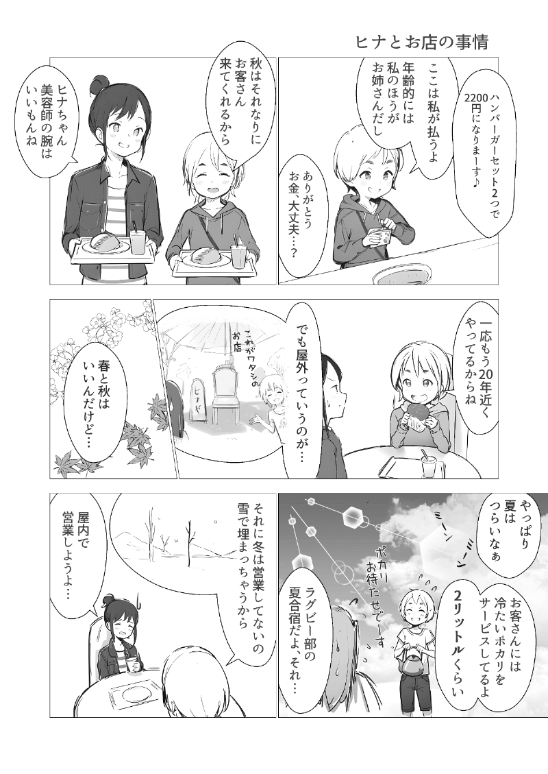 AI漫画「夏のまほろば（東京編）」