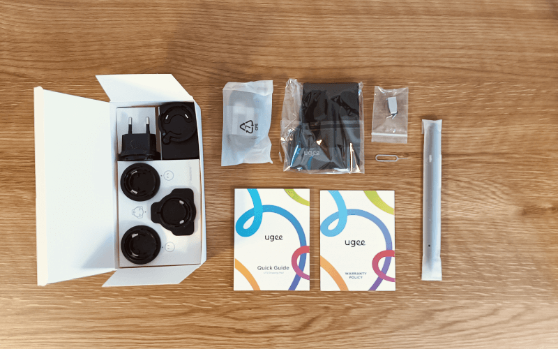 「Fun Drawing Pad UT2」の同梱品